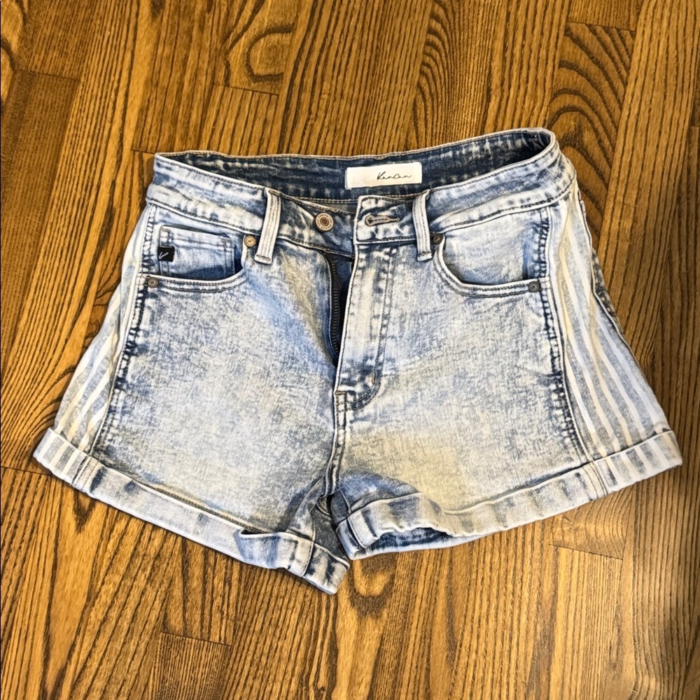 Light Wash Denim Shorts